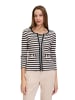 Betty Barclay Shirtjacke mit Rippenstruktur in Nature/Dark Blue