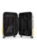 suitline mittelgroßer Hartschalen-Koffer Check-In Reisekoffer Trolley TSA 68L in Safari Sunrise