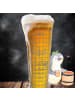 Mr. & Mrs. Panda Weißbierglas Einhorn Hexe mit Spruch in Transparent