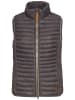 Camel Active Steppweste mit reflektierenden Details in Grau