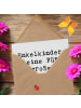Mr. & Mrs. Panda Deluxe Karte Spruch Enkelkinder Fußabdruck mit ... in Weiß