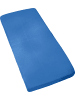 Erwin Müller Single-Jersey Kinder-Spannbettlaken Murnau in blau