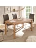 Furn.Design Esstisch Wotan Eiche 158 x 88 cm, Küchentisch im Landhaus-Stil