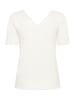Kaffe T-shirt KAjenna Tight fit in Chalk