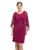 Vera Mont Cocktailkleid mit Raffung in Sweet Berry