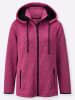 WITT WEIDEN Fleece-Jacke in fuchsia-meliert