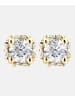 Diamant L'éternel Ohrstecker aus 375 Gelbgold mit 0.25 Karat Diamant