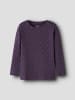 name it Slim Fit Nmfodele Langarmshirt in navy cosmos