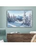 MuchoWow Leinwand bilder Schneelandschaft (BxH)