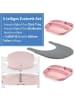 Hauck 5-tlg. Essbrett-Set für Alpha Plus - Click in grau,rosa