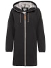 Camel Active Funktionsmantel aus recyceltem Polyester in Schwarz