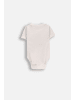 Coccodrillo Body mit kurzen Ärmeln in ecru