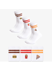 Occulto 3er Pack Essens Motiv Tennissocken Gusto in Fastfood