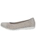 Caprice Ballerina in LT GREY SPARKL