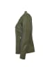 JILANI Lederjacke Lammnappa in Oliv