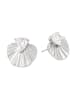 NAEMI Women Earrings in Silver White