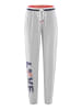 P.J. Salvage Pyjamahose Rad White & Blue in grau-mel.