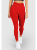 SMILODOX Leggings Amaze Scrunch Pro in Rubinrot