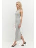 Alexa Dash Kleid in Grau meliert
