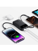 Baseus FC31 10000mAh 22,5W Powerbank mit Kabeln Schwarz