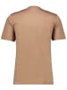 Ragman Softknit T-Shirt Rundhals in Braun