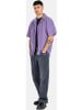Reell T-Shirt "Resort Cord Shirt" in Lila