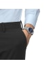 Tissot Unisexarmbanduhr Edelstahl Ballade blau 40 mm