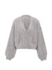 aleva Damen Sweater in HELLGRAU MELANGE