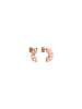 PURELEI Ohrringe Fan in Rosegold