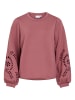 Vila Langärmeliges Sweatshirt in Rose Brown1