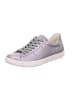 Sneakers Low SILENCE in Metallic Hellblau