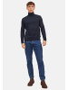 Jack & Jones Pullover Emil Knit in Dunkelblau / dunkelgrau
