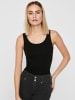 ONLY Long Tank Top 2-er Stück Pack Basic Shirt Set ONLLIVE in Schwarz-Weiß