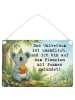 Mr. & Mrs. Panda Wandbild Holz Koala Pommes Design mit Spruch in Weiß