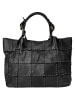 Samantha Look Shopper echt Leder in schwarz