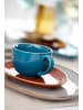 Ritzenhoff & Breker 6er Set Espressotassen mit Untertassen Taste 95 ml taupe in taupe