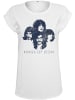 Merchcode Ladies T-Shirt kurzarm in white