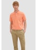 Tom Tailor Polo Shirt mit Logostickerei BASIC POLO WITH CONTRAST in Orange