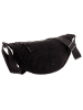 Prato SC06 zeitlose Crossbody Bag aus Breitcord Moonbag in black