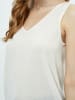 minus Top in Broken White Lurex