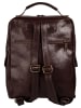 piké Rucksack echt Leder in braun