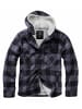 Brandit Jacke "Lumber Jacket Hooded" in Schwarz