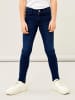 name it Jeanshose slim fit in dark blue denim