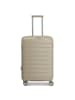 Franky London 4 Rollen Trolley M 65 cm mit Dehnfalte beige