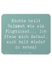 Mr. & Mrs. Panda Mouse Pad Spruch Heimweh Ticket mit Spruch in Meeresbrise