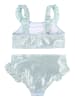 Disney Frozen Disney Die Eiskönigin Bikini mit Rüschen Elsa Anna Frozen Zweiteiler in blau