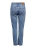 ONLY High Waist Jeans Hose ONLEMILY ANKLE Denim Pants in Blau