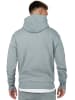 Reichstadt Herren Regular Fit Hoodie Marken-Stick in Grey