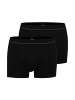 Bugatti Pants 2Er Pack Rom in schwarz-dunkel-uni