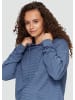 QS Strickpullover langarm in Blau